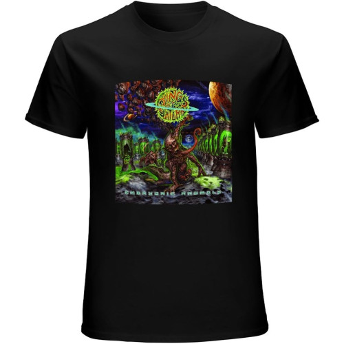 Rings of Saturn Embryonic Anomaly Unisex Tee Shirt Men's Black T-Shirt