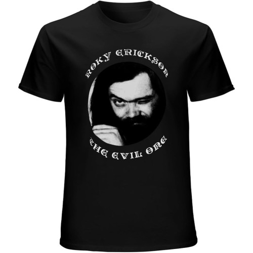 Roky Erickson Unisex Tee Shirt Men's Black T-Shirt Roky Erickson Unisex Tee Shirt Men's Black T-Shirt