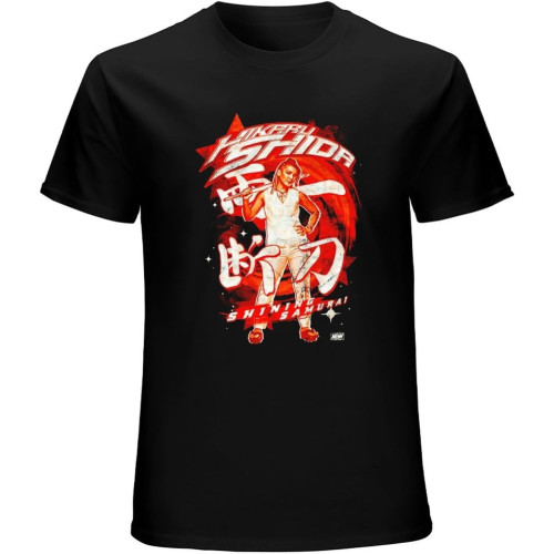 Retro Hikaru Shida - Makai Unisex Tee Shirt Men's Black T-Shirt Retro Hikaru Shida - Makai Unisex Tee Shirt Men's Black T-Shirt