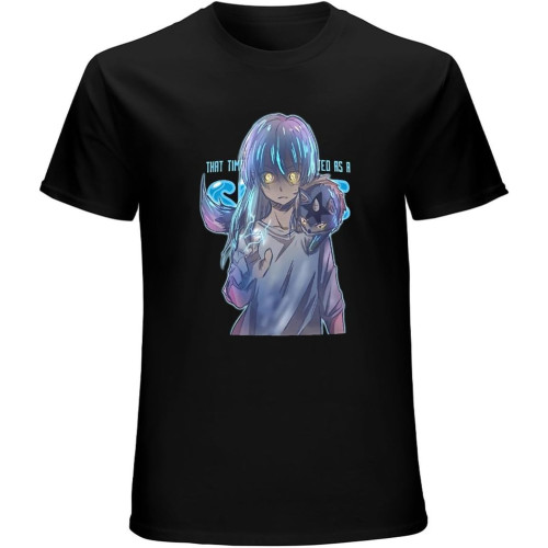 Rimuru Tempest That Time I Got Reincarnated As A Slime Unisex Tee Shirt Men's Black T-Shirt Rimuru Tempest That Time I Got Reincarnated As A Slime Unisex Tee Shirt Men's Black T-Shirt