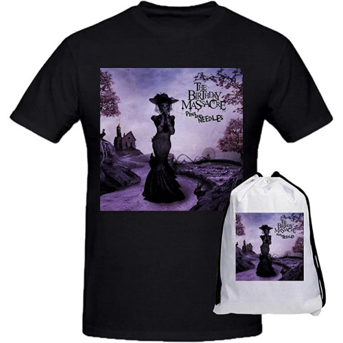 The Birthday Massacre Pins Owl Tee Shirt for Men