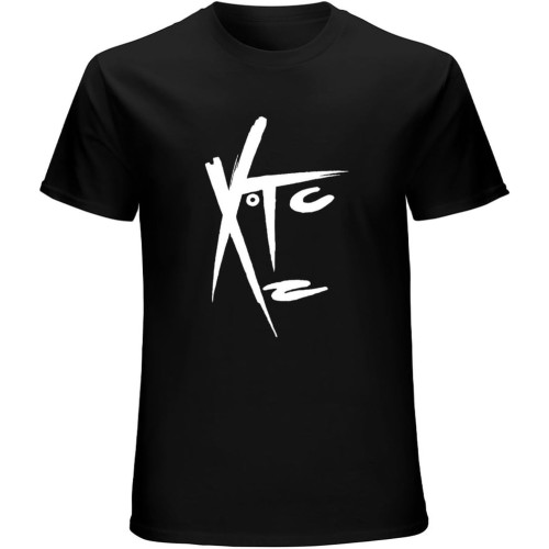 XTC Music Men Cotton T-Shirt Short Sleeve Clothes Tees