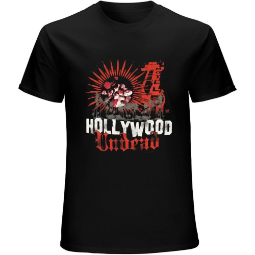 Hollywood Undead Palms T-Shirt Black Unisex Mens Tees Hollywood Undead Palms T-Shirt Black Unisex Mens Tees