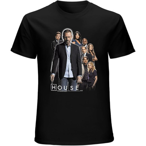 House M.D Everybody Lies Licensed T-Shirt Black Unisex Mens Tees