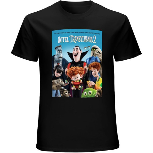 Hotel Transylvania T-Shirt Black Unisex Mens Tees Hotel Transylvania T-Shirt Black Unisex Mens Tees