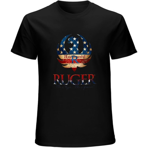 Hood Special Ruger Ash T-Shirt Black Unisex Mens Tees Hood Special Ruger Ash T-Shirt Black Unisex Mens Tees