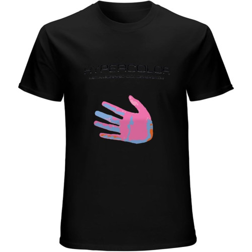 Hypercolor Metamorphic Color System T-Shirt Black Unisex Mens Tees Hypercolor Metamorphic Color System T-Shirt Black Unisex Mens Tees
