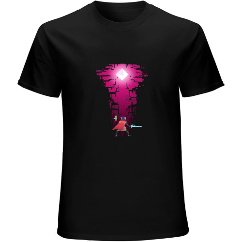 Hyper Light Drifter Gem T-Shirt Black Unisex Mens Tees Hyper Light Drifter Gem T-Shirt Black Unisex Mens Tees
