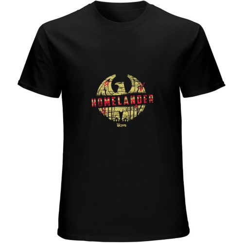 Homelander Symbol T-Shirt Black Unisex Mens Tees Homelander Symbol T-Shirt Black Unisex Mens Tees