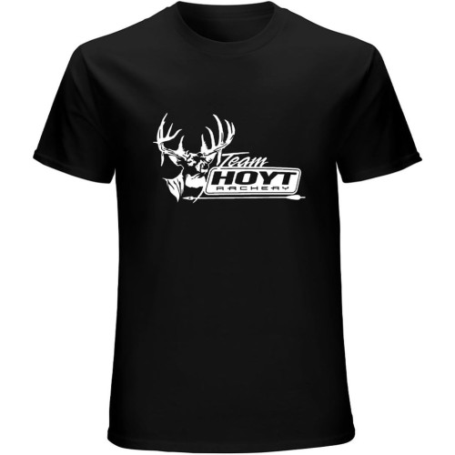 Hoyt Archery T-Shirt Black Unisex Mens Tees