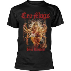 Cro-Mags Best Wishes T Shirt Black