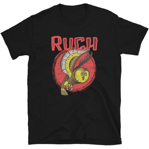 Rush T-Shirt Fly by Night T-Shirt Vintage Owl Retro Concert Graphic Tee