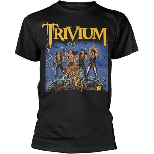Trivium Kings of Streaming Oficial Camiseta para Hombre Trivium Kings of Streaming Oficial Camiseta para Hombre