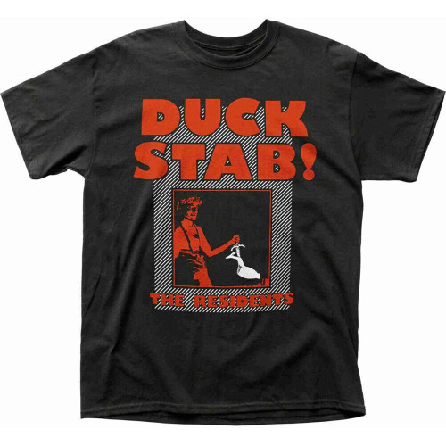The Residents Duck Stab! T Shirt Mens Rock N Roll Band Retro Tee The Residents Duck Stab! T Shirt Mens Rock N Roll Band Retro Tee