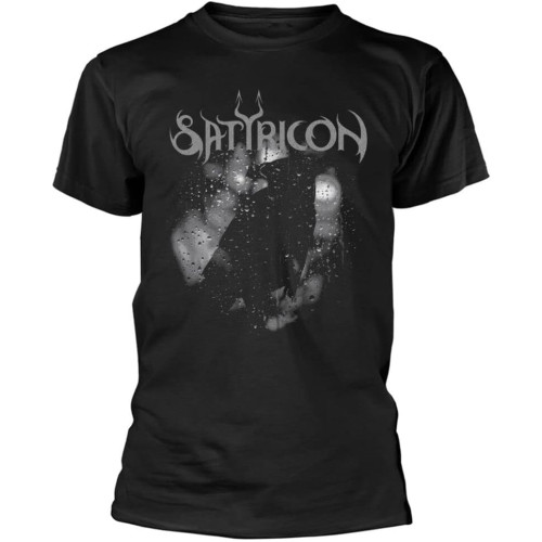 Satyricon Black Crow On A Tombstone T-Shirt - Black S