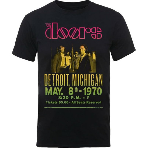 The Doors Gradient Show Poster T-Shirt - Black S