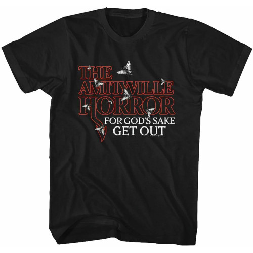 The Amityville Horror Flies Adult T Shirt The Amityville Horror Flies Adult T Shirt