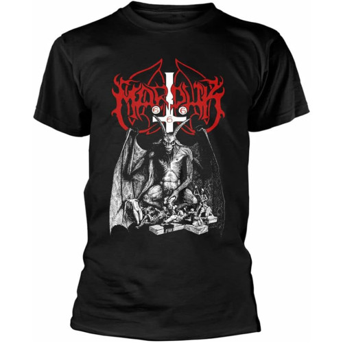 Marduk 'Demon with Wings' (Black) T-Shirt - New & ! Black S
