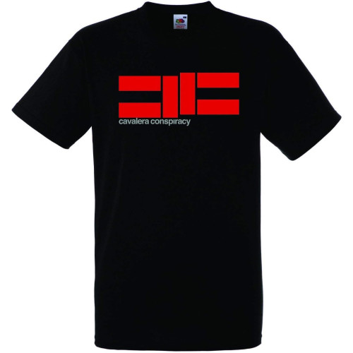 Cavalera Conspiracy Logo Black T-Shirt Rock T-Shirt Rock Band Shirt