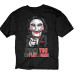 Saw Jigsaw Billy Puppet I Want You to Play a Game Black T-Shirt Black Saw Jigsaw Billy Puppet I Want You to Play a Game Black T-Shirt Black