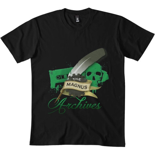 The Magnus Archives Logo DMN t-Shirt bl Black Men's