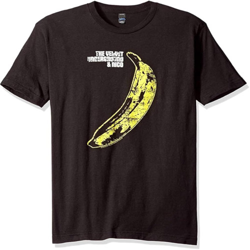 Men's Velvet Underground Banana Short Sleeve Jersey T Shirt