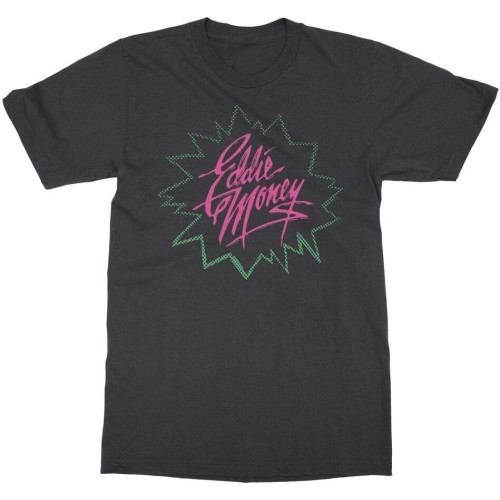 Eddie Money No Control Tour 1982 Men's T-Shirt Black