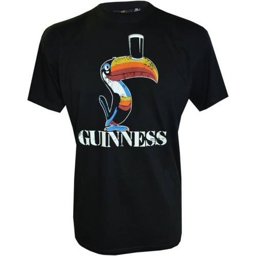 Official Guinness Guinness Toucan T Shirt (Black S-XXL) Official Guinness Guinness Toucan T Shirt (Black S-XXL)