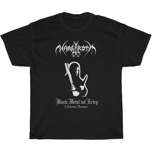 Nargaroth Black Metal Ist Krieg T-Shirt Black L Nargaroth Black Metal Ist Krieg T-Shirt Black L