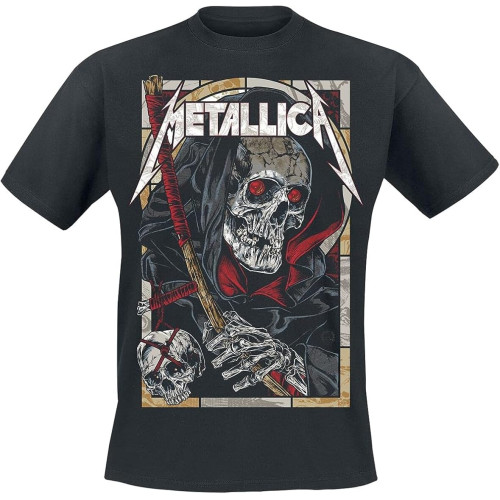 Death Reaper Men T-Shirt Black, Regular