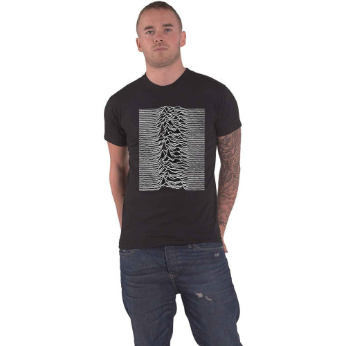 T Shirt Unknown Pleasures Album Back Print New Official Men's Size