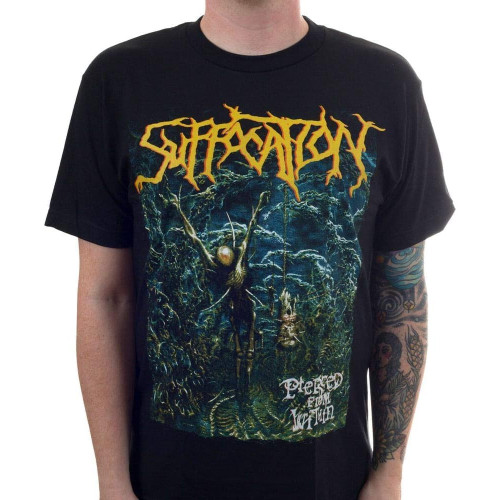 Authentic Suffocation Pierce from Withing Death Metal T-Shirt S-2XL New