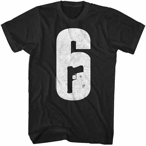 Rainbow Six Siege Video Game Logo Men's T Shirt Ubisoft Gamer Merch Tom Clancy XS Rainbow Six Siege Video Game Logo Men's T Shirt Ubisoft Gamer Merch Tom Clancy XS