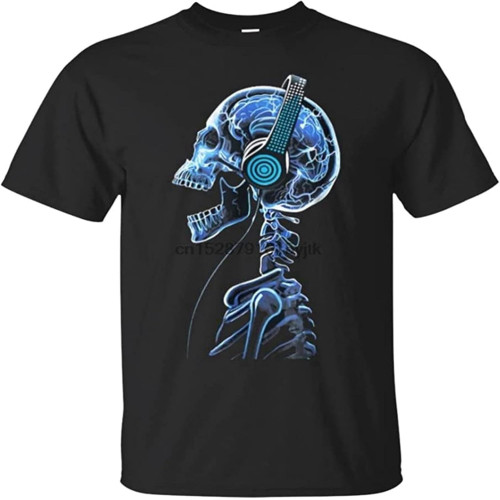 Short Sleeve Cotton Man Clothing T Shirt Led T Shirt Sound Activated Glow Shirts Graphic Tees XS