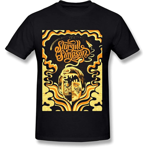 Sturgill Simpson Country Music Men's T Shirt Black Sturgill Simpson Country Music Men's T Shirt Black