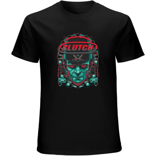 Clutch 'Frankenstein'T Shirt Black
