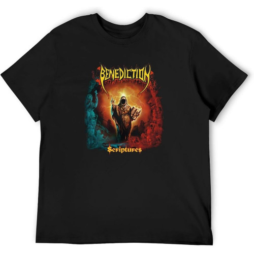 Short T-Shirt Benediction Scriptures Black
