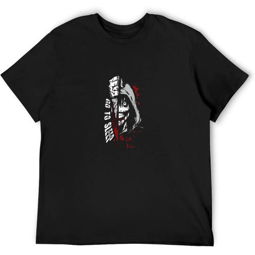 Short T-Shirt Jeff The Killer Black
