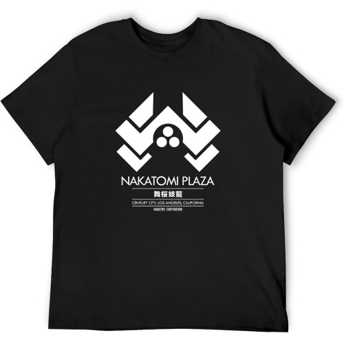 Unisex T-Shirt Nakatomi Plaza Die Hard Bruce Willis John McClane Movies Hans Bubby Black Unisex T-Shirt Nakatomi Plaza Die Hard Bruce Willis John McClane Movies Hans Bubby Black