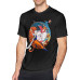Rurouni Kenshin Mens T-Shirt Black Tee Rurouni Kenshin Mens T-Shirt Black Tee
