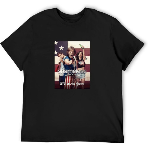 Short T-Shirt Shameless Tv Drama Shameless Black