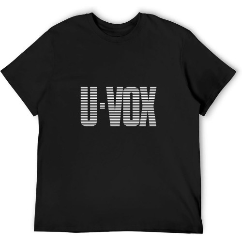 Men's T-Shirts Ultravox U-Vox Black