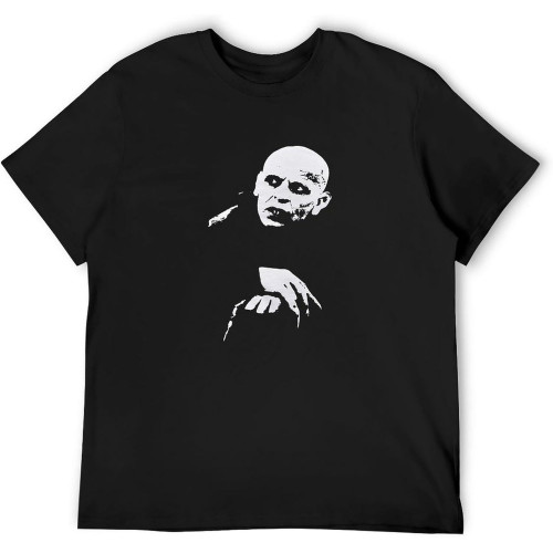 Mens T Shirt Nosferatu Vampire Hammer Horror Cult Goth Punk Black Mens T Shirt Nosferatu Vampire Hammer Horror Cult Goth Punk Black