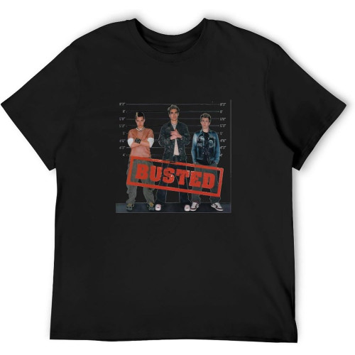 Busted Circa 2002 Aesthetic Clothing Heavyweight Sublime T-Shirt Unisex Gift Men's Black Tees