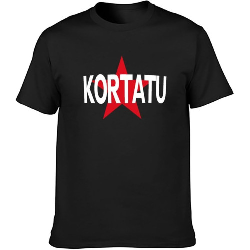 Kortatu T-Shirt Unisex Gift Men's Black Tees