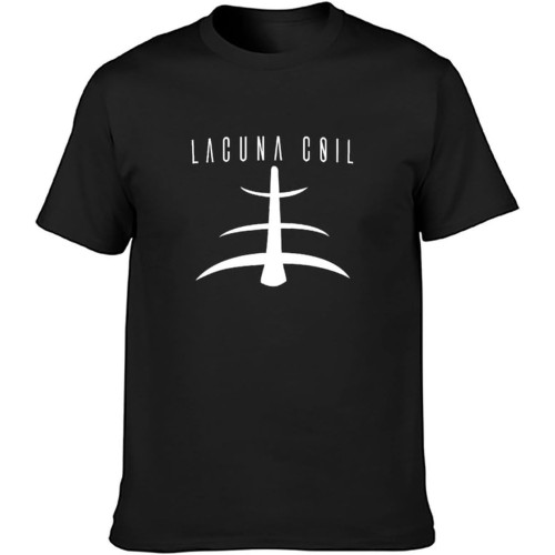 Lacuna Coil T-Shirt Unisex Gift Men's Black Tees