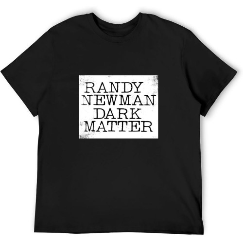 Randy Newman Dark Matter Vinyl Cd Cover T-Shirt Unisex Gift Men's Black Tees