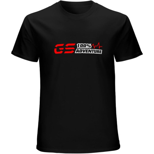 R1200Gs Adventure 100% R 1200 Gs for Driver Motorcycle T-Shirt Unisex Gift Men's Black Tees R1200Gs Adventure 100% R 1200 Gs for Driver Motorcycle T-Shirt Unisex Gift Men's Black Tees
