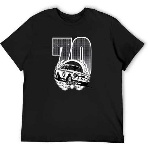 Racing Rally Car Retro 70 Off Road Track Team T-Shirt Unisex Gift Men's Black Tees Racing Rally Car Retro 70 Off Road Track Team T-Shirt Unisex Gift Men's Black Tees