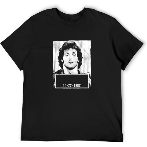 Rambo Police Movie Soldier T-Shirt Unisex Gift Men's Black Tees Rambo Police Movie Soldier T-Shirt Unisex Gift Men's Black Tees